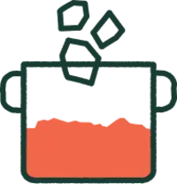 Gently cooked icon